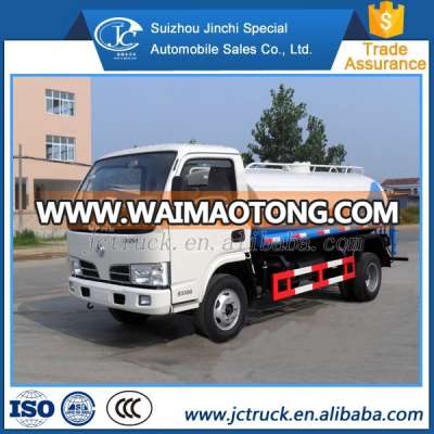 New condition Dongfeng 5000 liter water truck best price